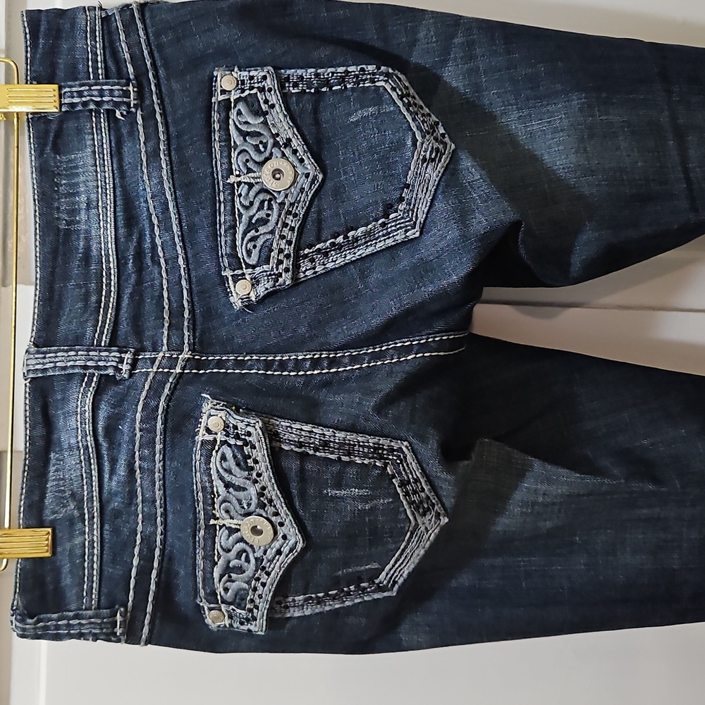 Stetson Blue Women's Jeans - Picture 7 of 9